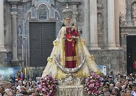 La subida de la Virgen de la Fuensanta a su santuario, en imágenes