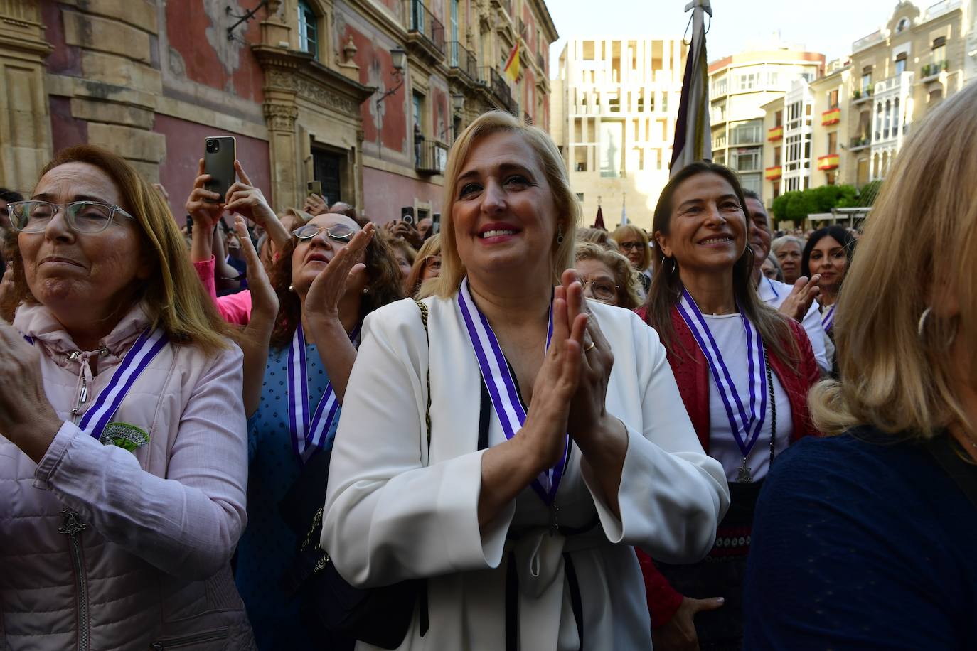 La subida de la Virgen de la Fuensanta a su santuario, en imágenes