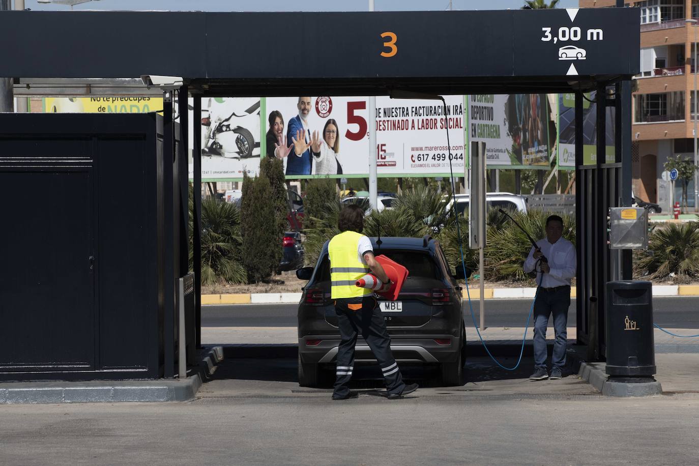 Simulacro de un accidente en Cartagena