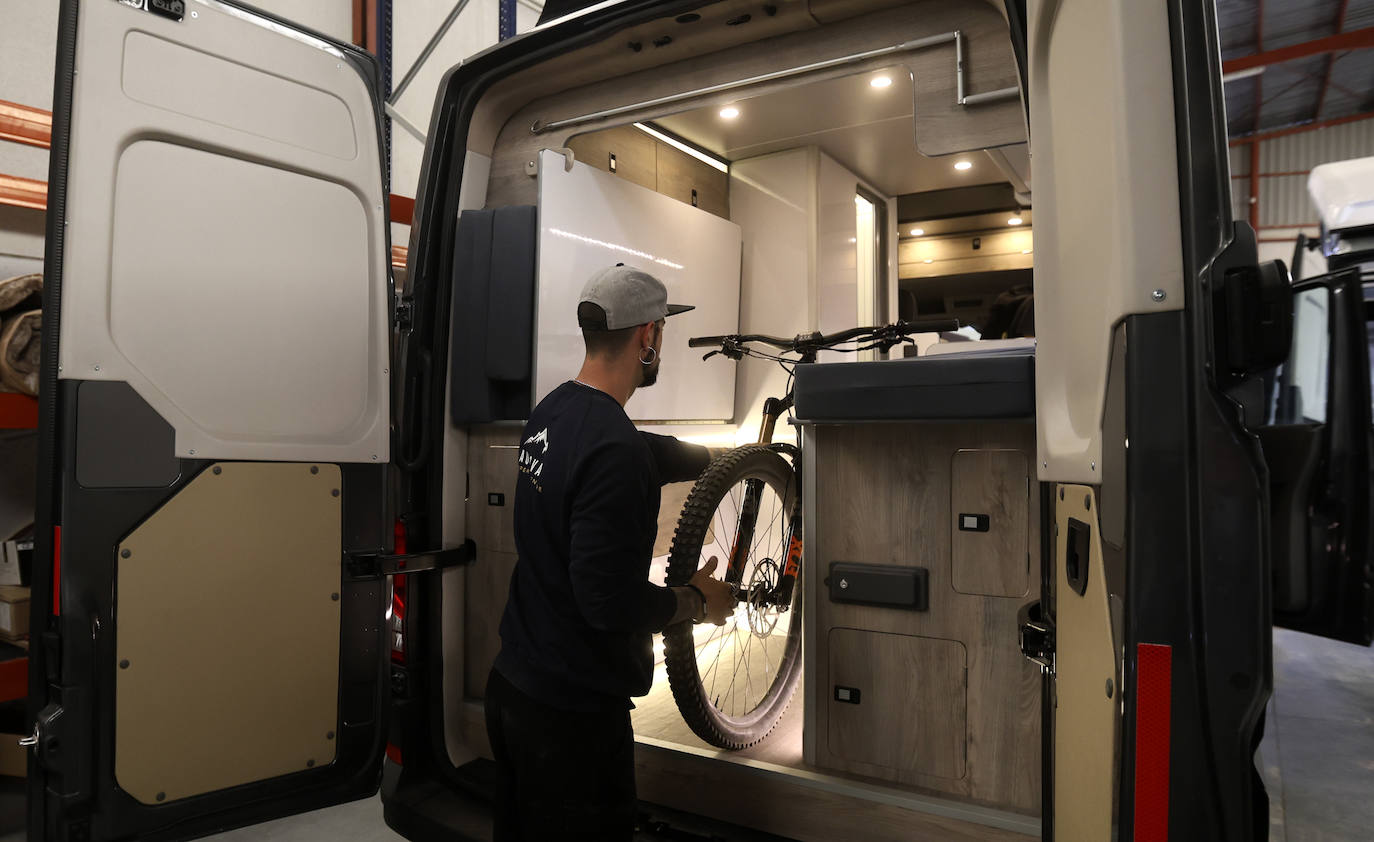 El interior de las campers, en imágenes