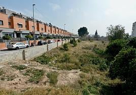 Solar en el que se construirá el disuasorio de Espinardo.