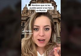 @pasionxcomer explica los nombres que no les puedes poner a tus hijos en Murcia.
