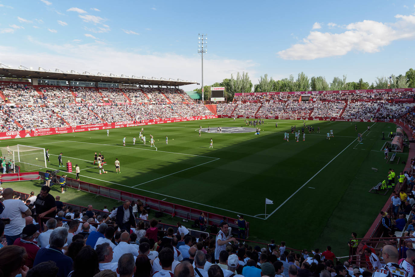 El empate del Cartagena frente al Albacete, en imágenes