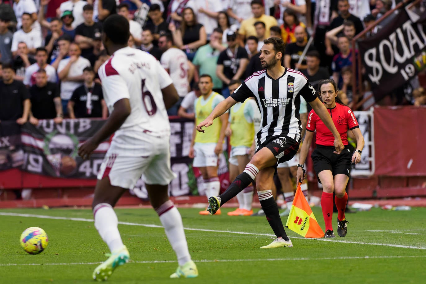 El empate del Cartagena frente al Albacete, en imágenes