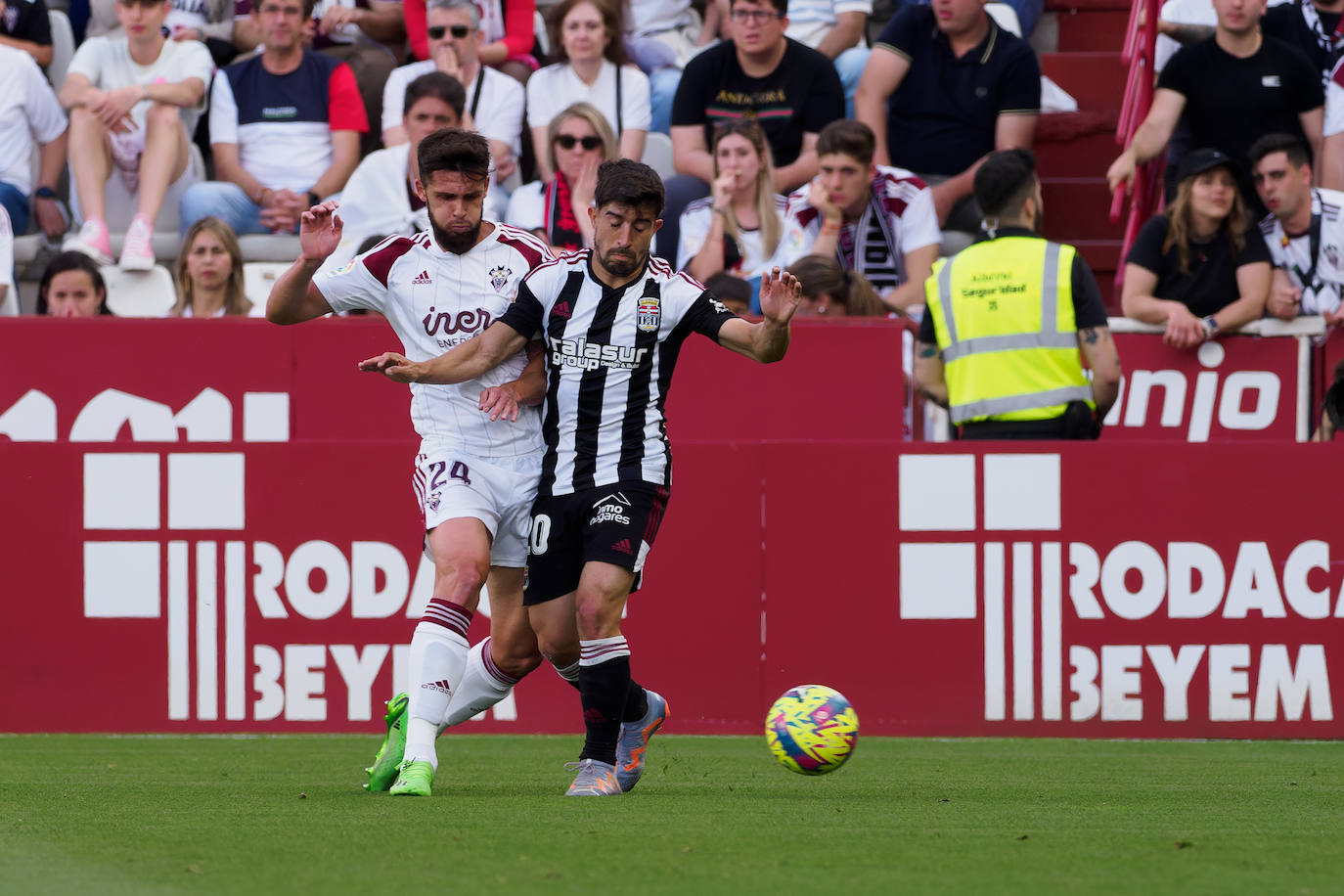 El empate del Cartagena frente al Albacete, en imágenes