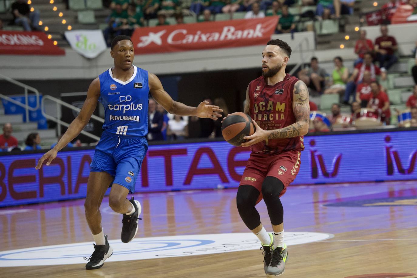 La victoria del UCAM Murcia frente al Fuenlabrada, en imágenes