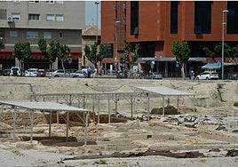 Estado actual de las zonas abiertas, algunas excavadas y otras a la espera en futuras campañas, como la que comienza esta semana.