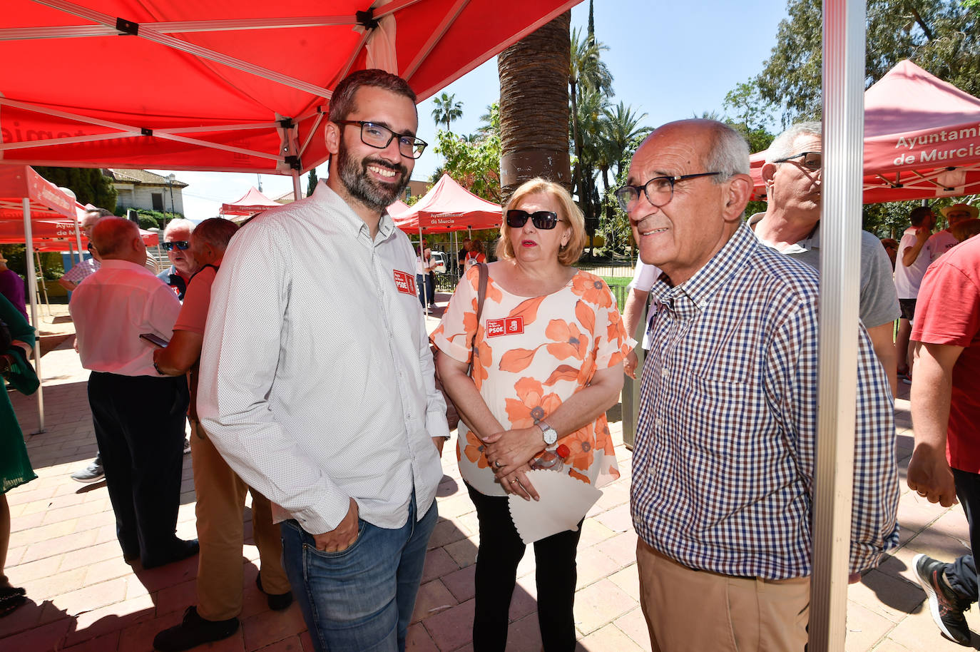La manifestación del Primero de Mayo en Murcia, en imágenes