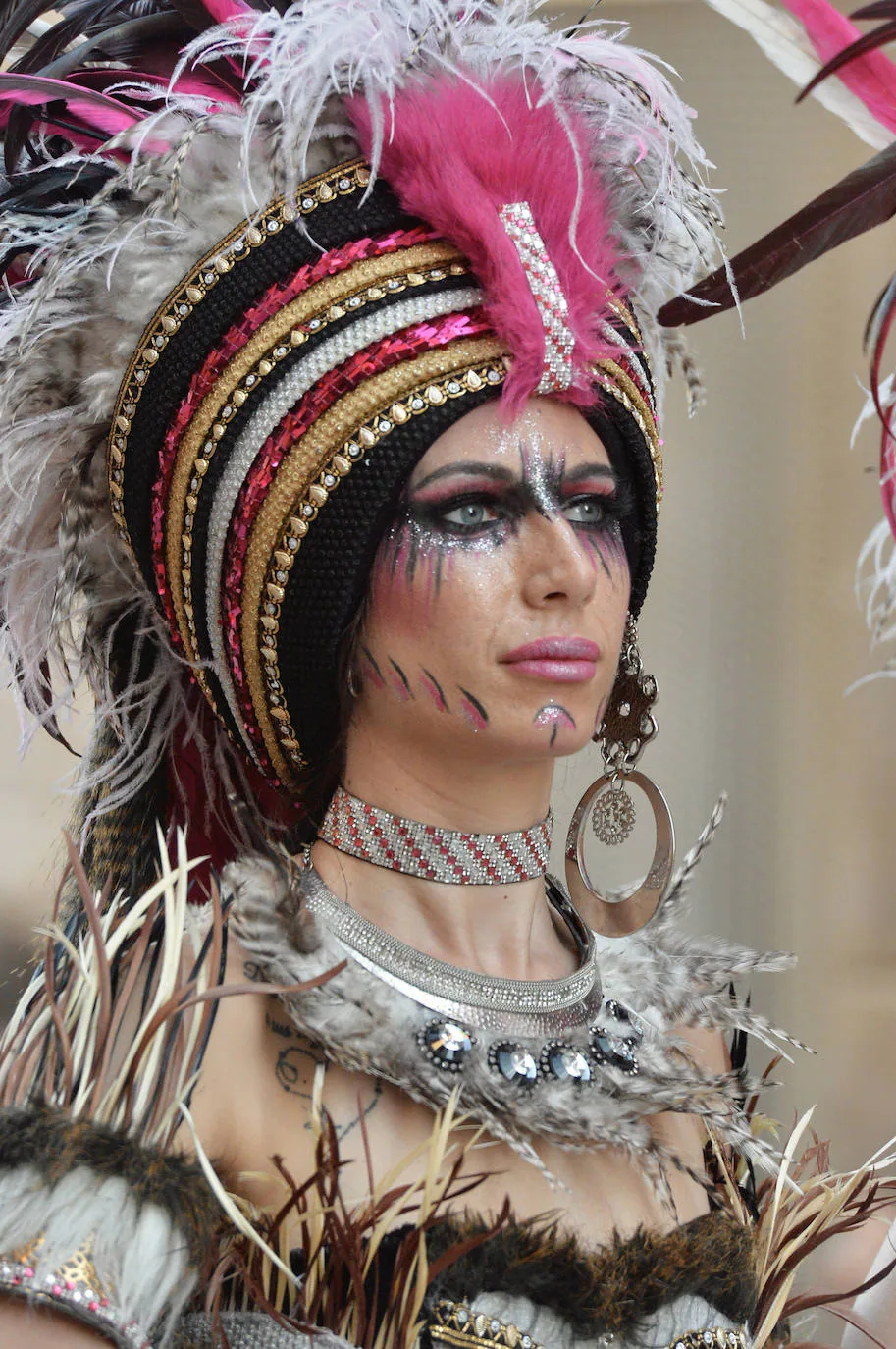 El Gran Desfile Parada de Moros y Cristianos de Abanilla, en imágenes