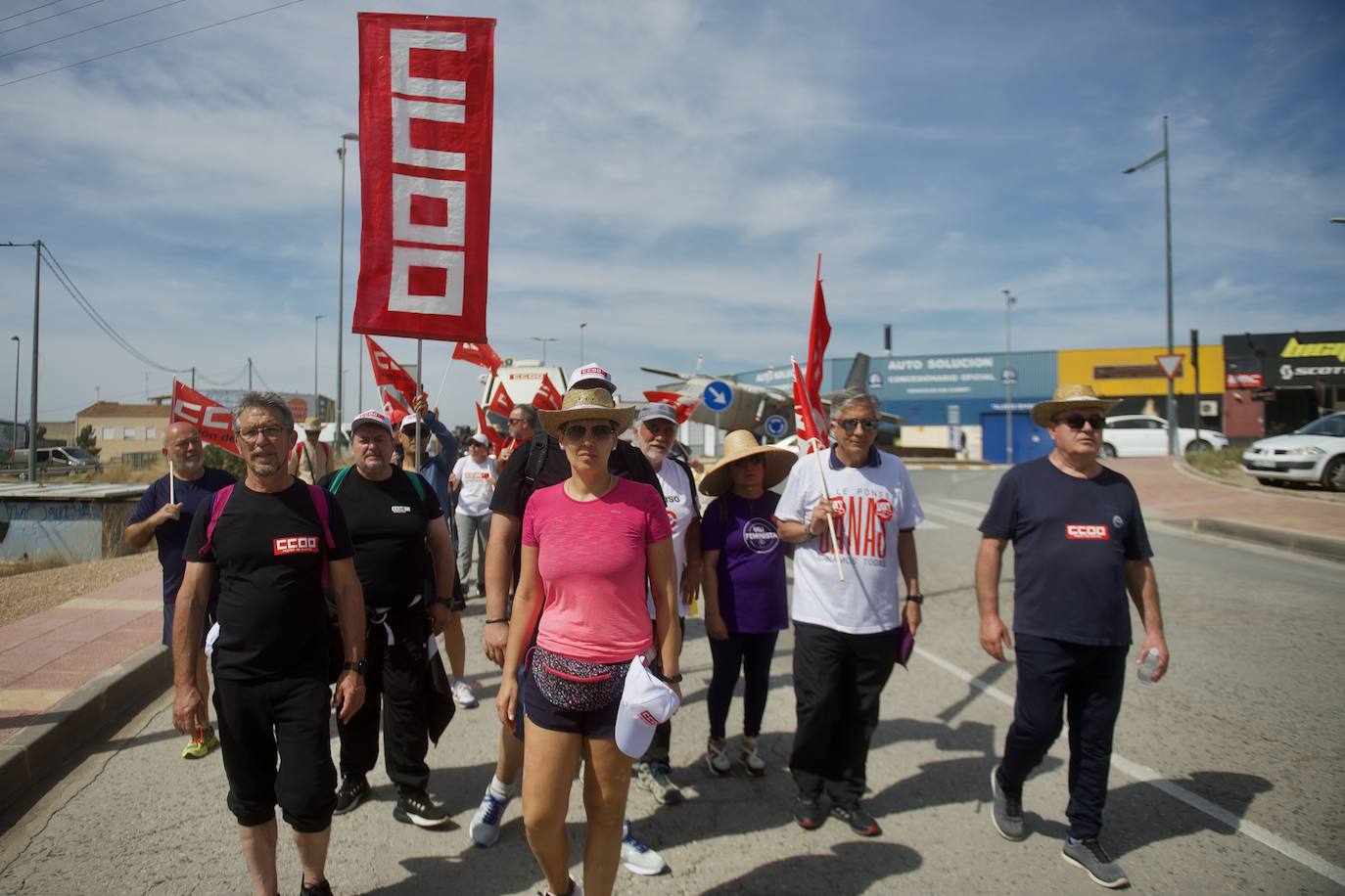 Marcha en Murcia por los derechos laborales