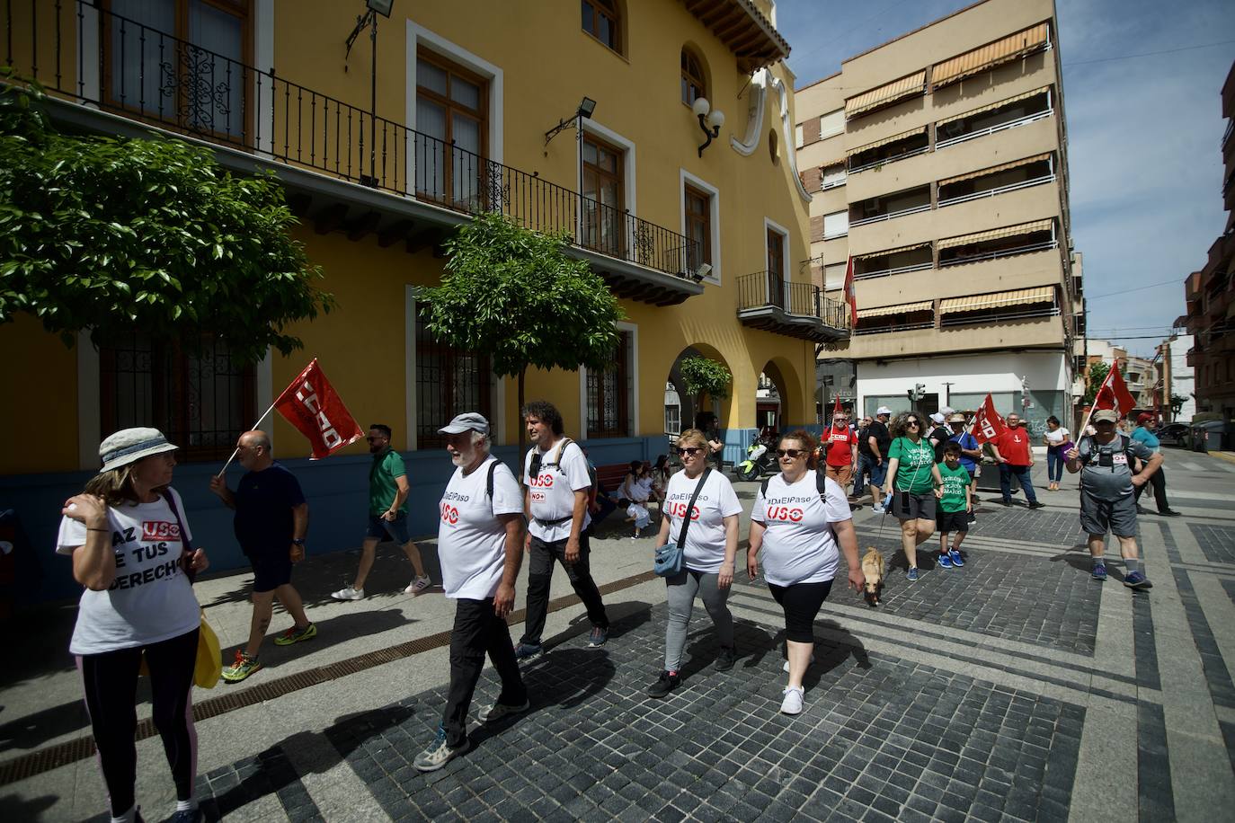 Marcha en Murcia por los derechos laborales