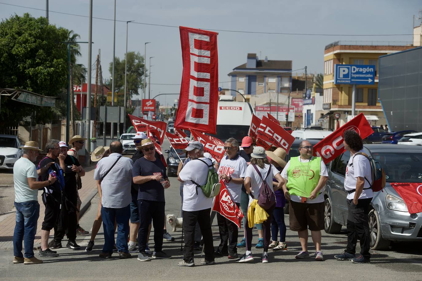 Marcha en Murcia por los derechos laborales