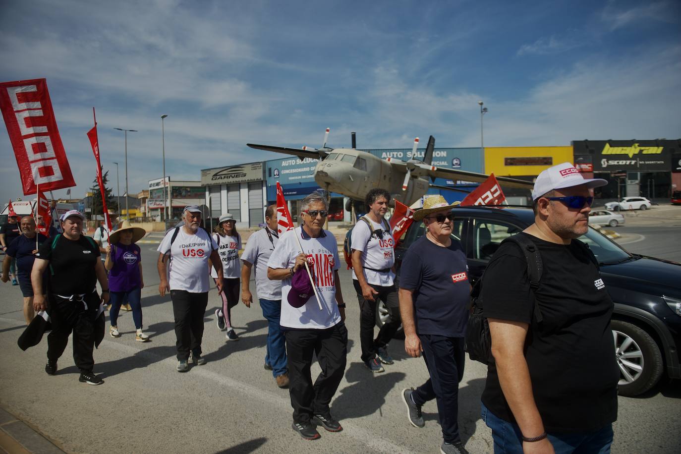 Marcha en Murcia por los derechos laborales