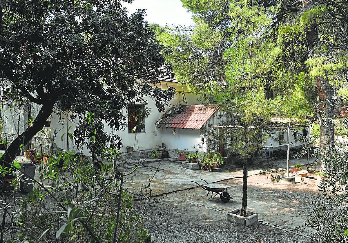 El recinto de la peña, en la calle José Paredes de La Alberca.