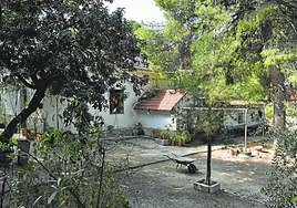 El recinto de la peña, en la calle José Paredes de La Alberca.