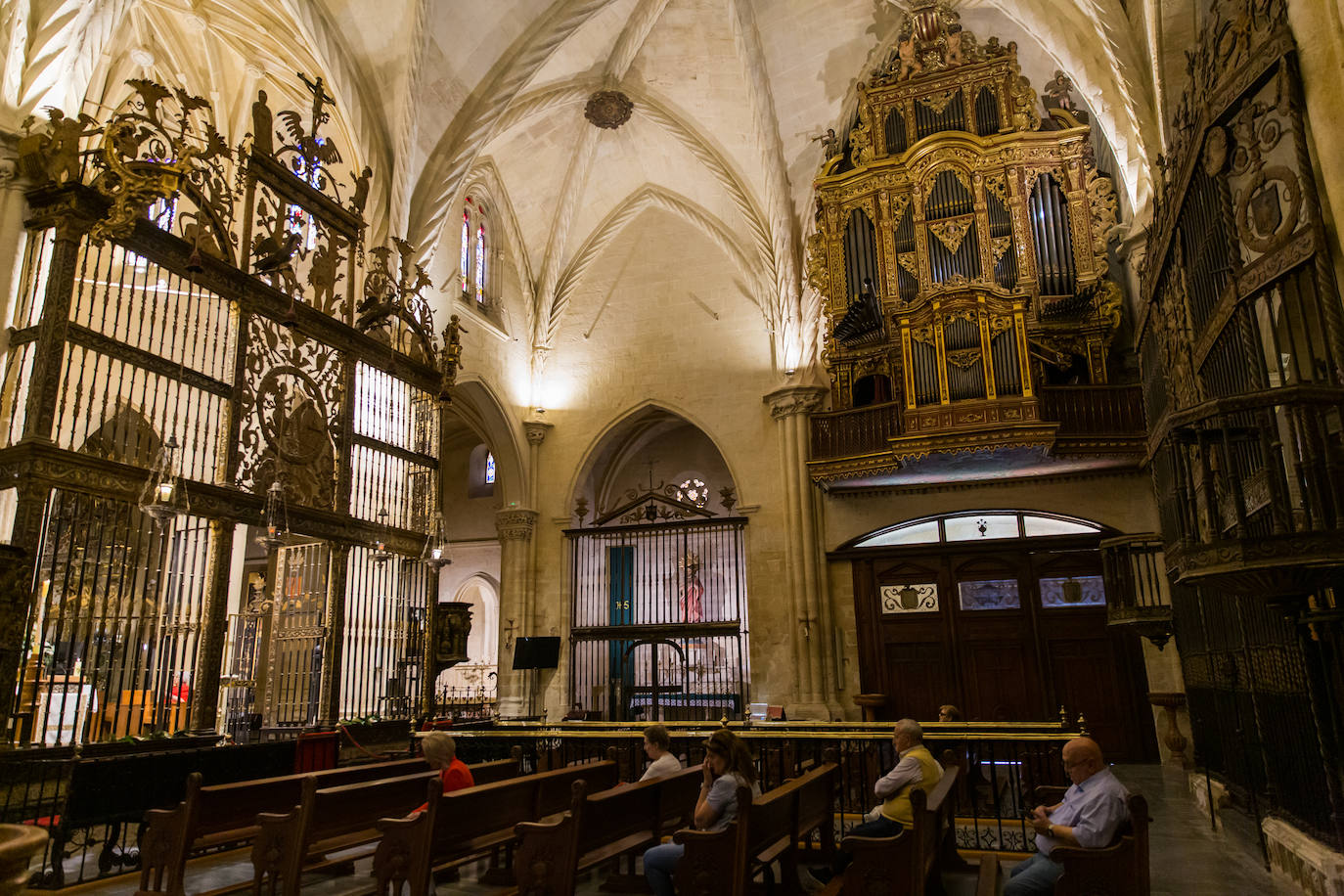 Nave central de la Catedral de Orihuela.