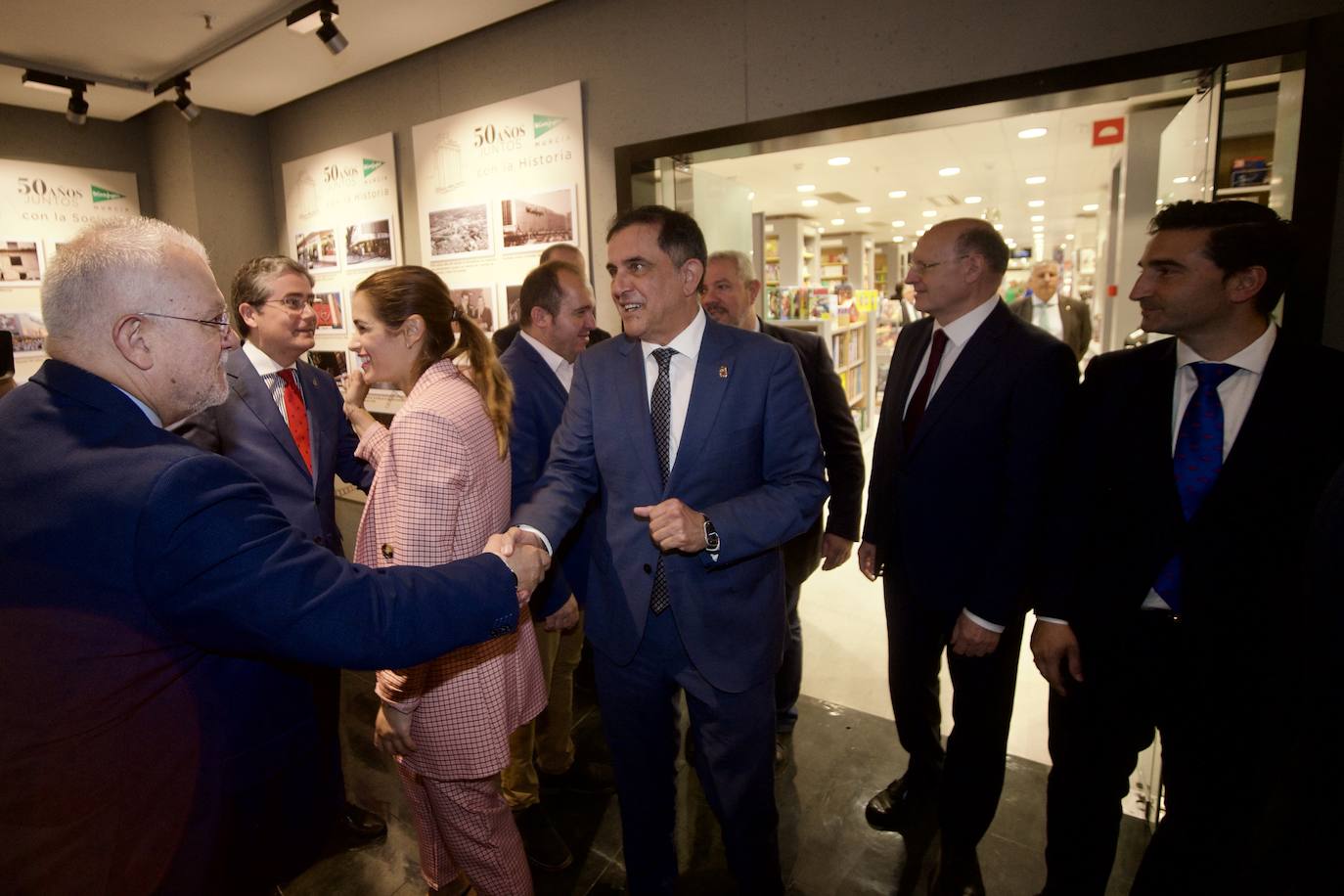 La celebración del 50 aniversario de El Corte Inglés en Murcia, en imágenes