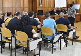 Juicio al 'clan de La Loles', este miércoles.