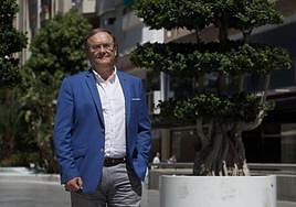 Juan Antonio Belmonte, ayer, en Murcia.