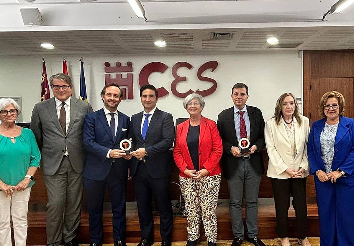 Un momento de la entrega de premios de este miércoles.