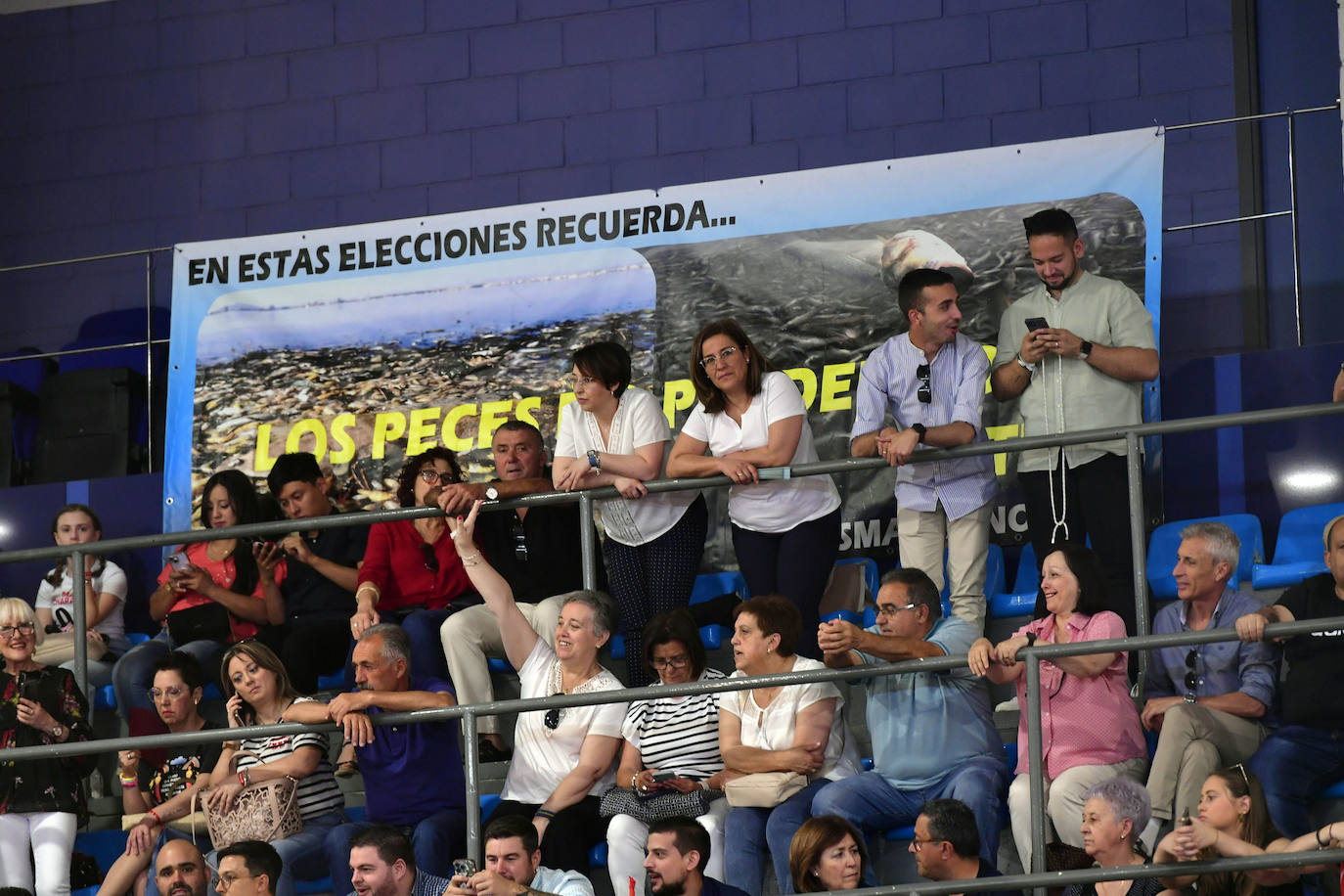 El acto de Pedro Sánchez en Murcia, en imágenes