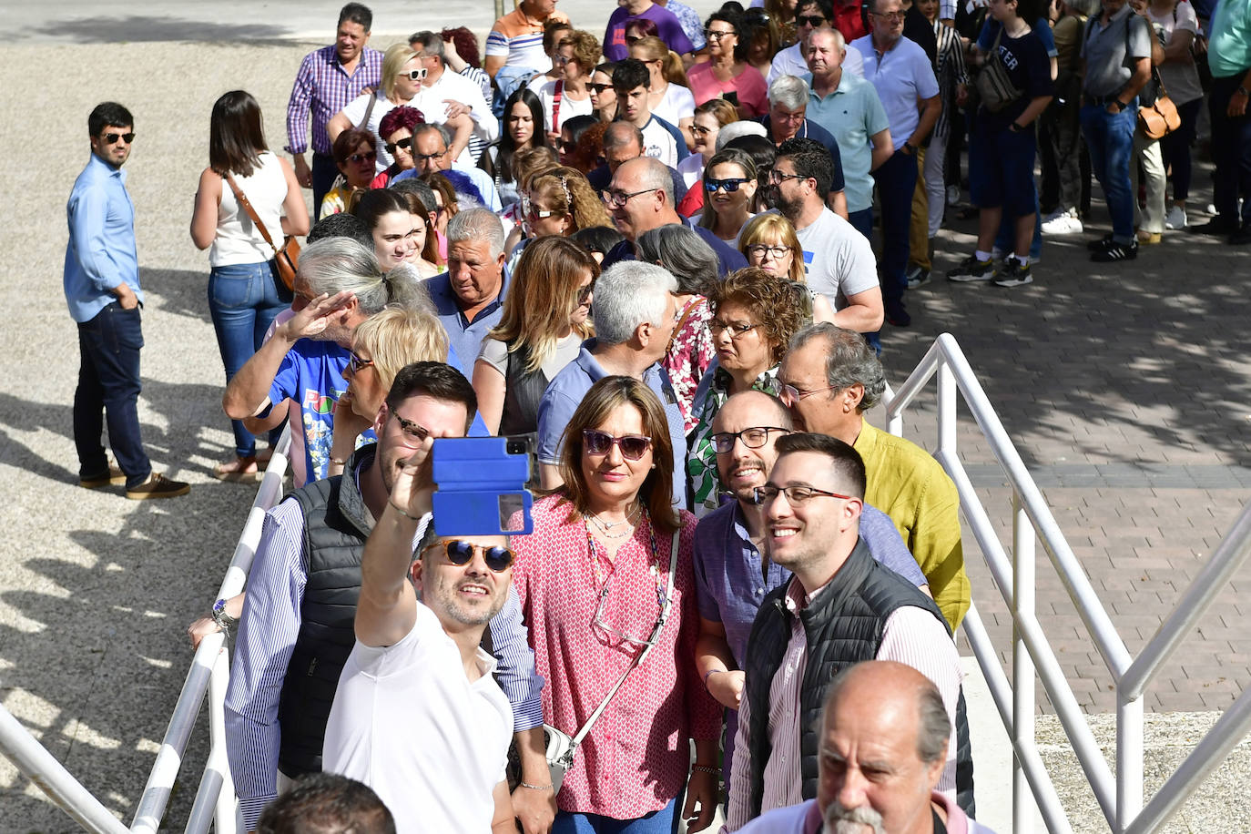 El acto de Pedro Sánchez en Murcia, en imágenes