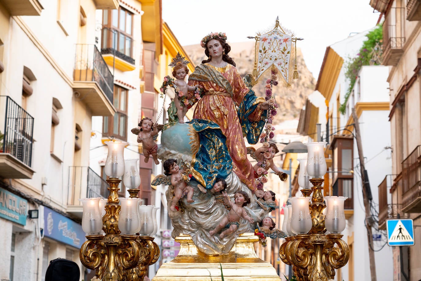 La Aurora, en rogativa para que llueva en Lorca