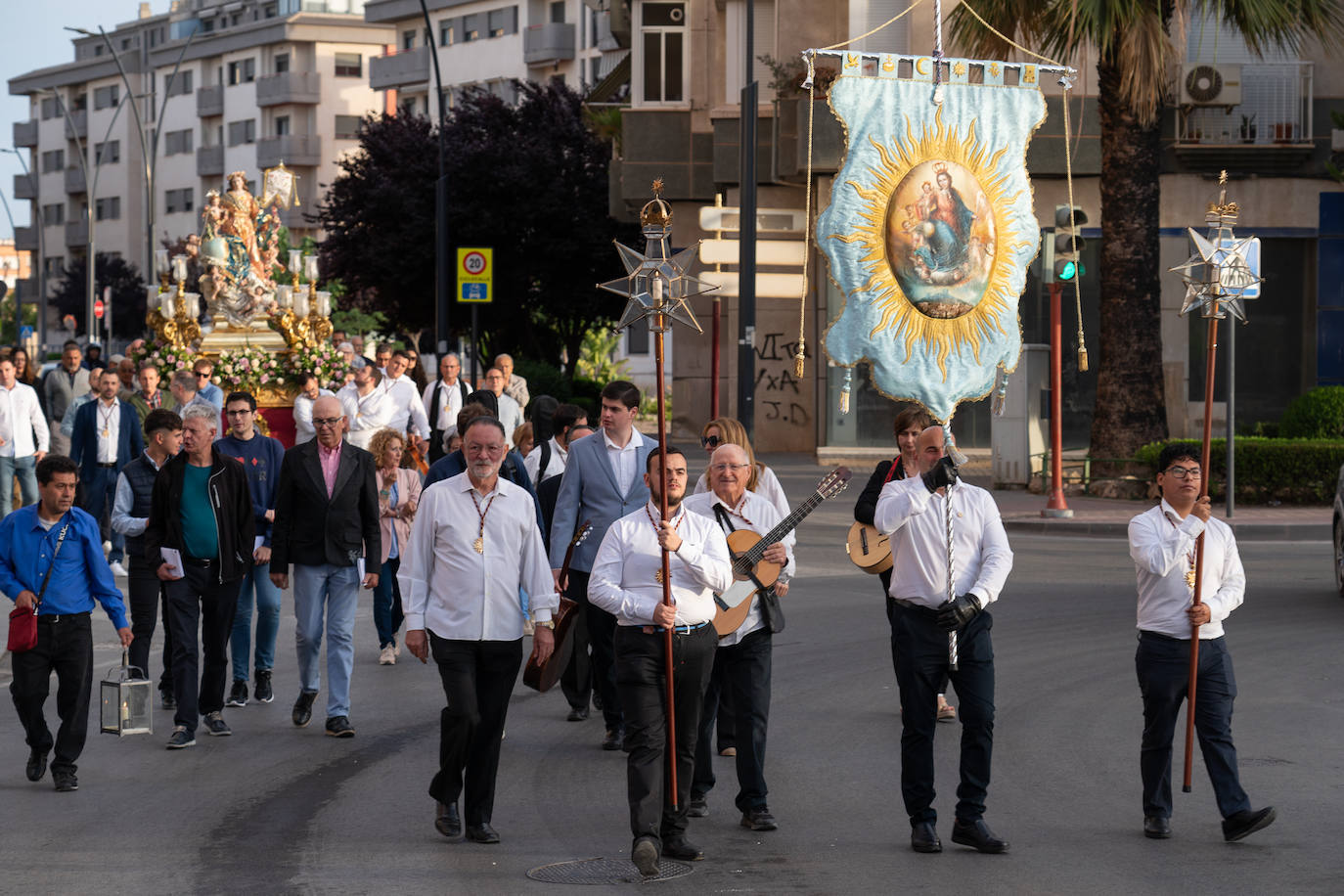 La Aurora, en rogativa para que llueva en Lorca