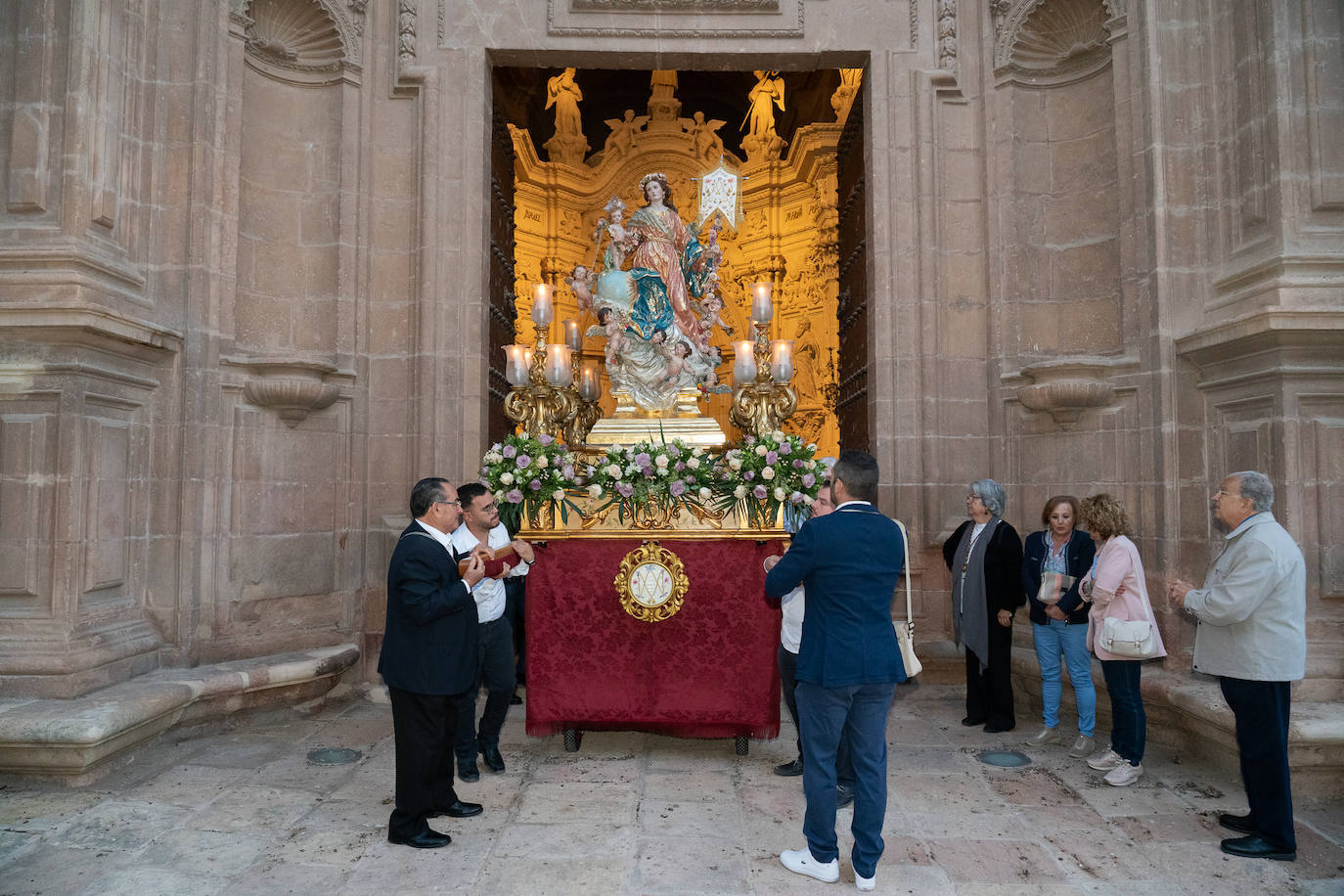 La Aurora, en rogativa para que llueva en Lorca