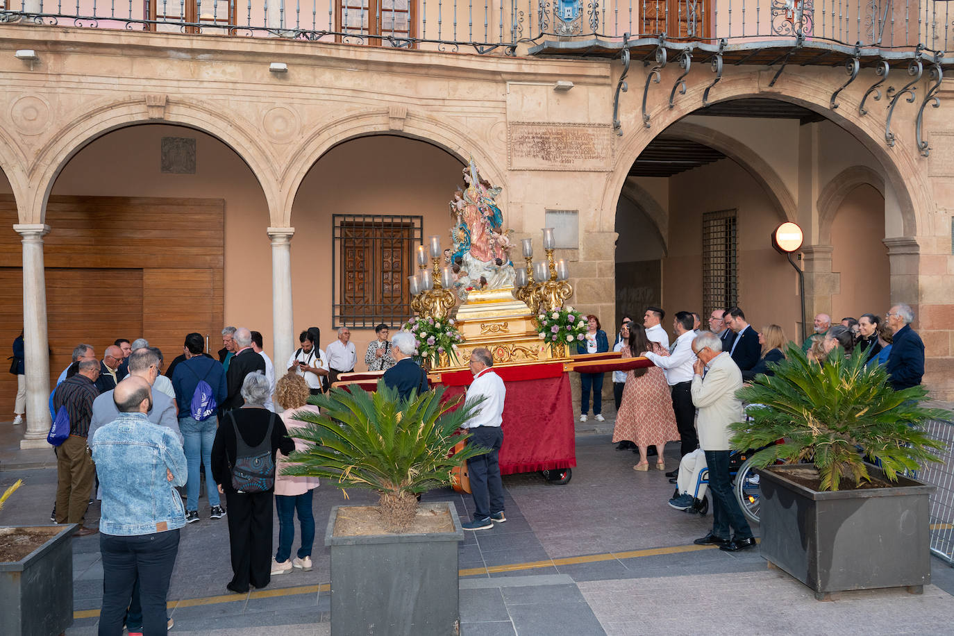 La Aurora, en rogativa para que llueva en Lorca