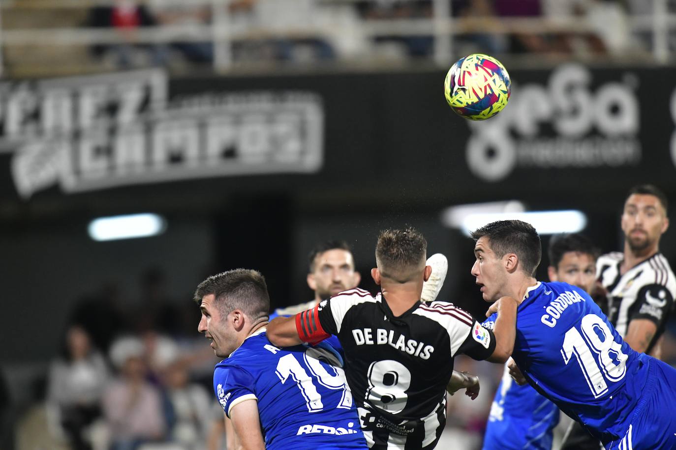 El empate del Cartagena frente al Burgos, en imágenes