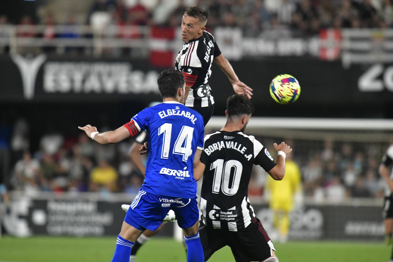 El empate del Cartagena frente al Burgos, en imágenes