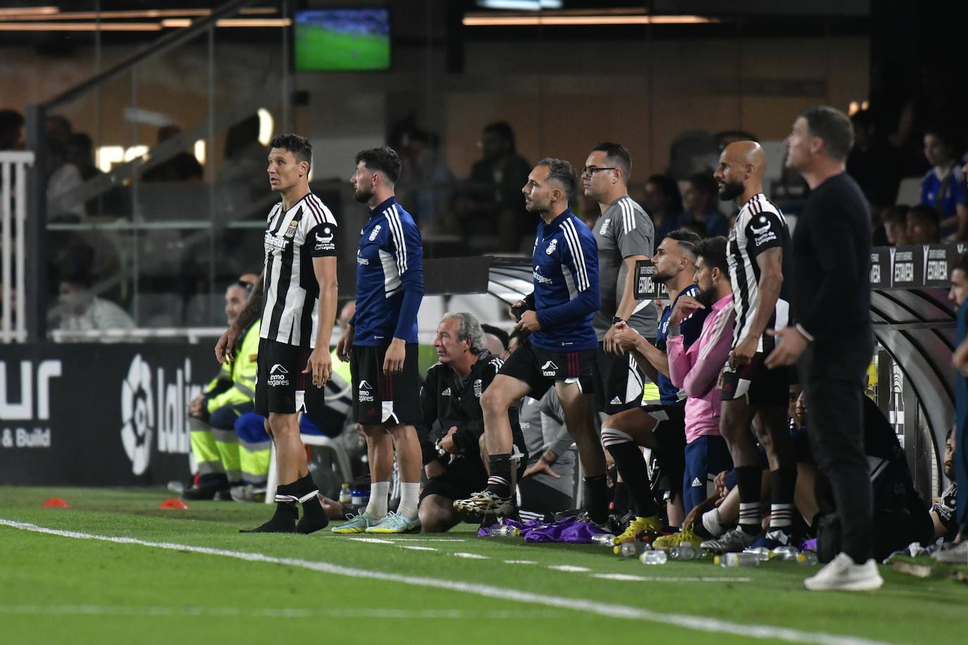 El empate del Cartagena frente al Burgos, en imágenes