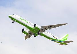 Un avión de Binter, en una imagen de archivo.