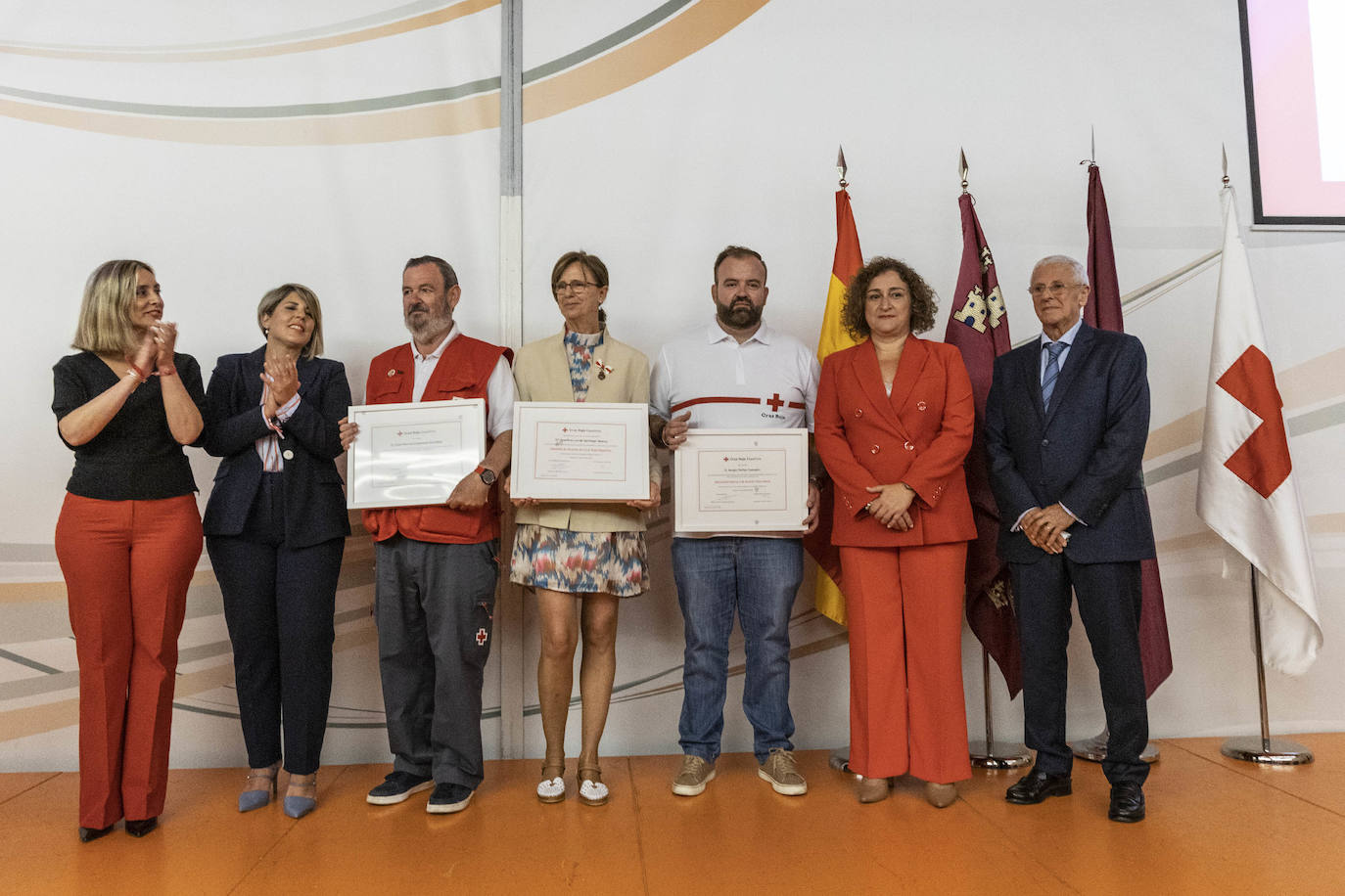 Las imágenes de la junta de Cruz Roja en Cartagena