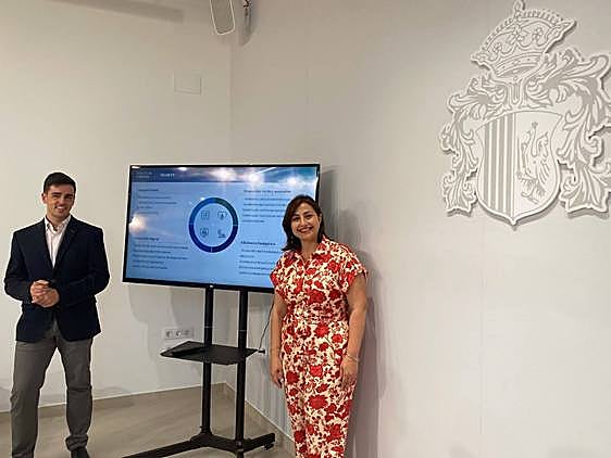 La concejala de Turismo, María García.