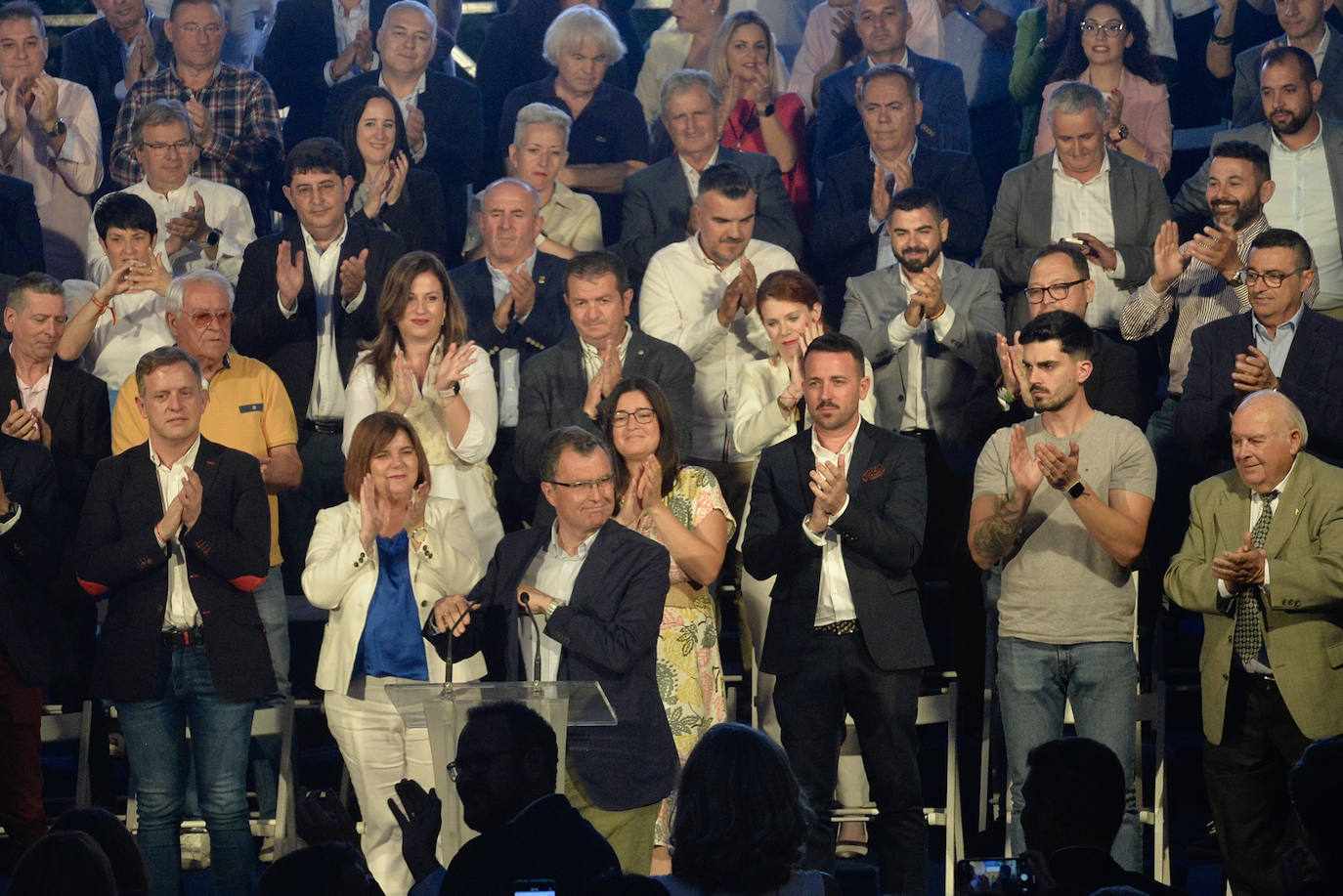 Las imágenes de la presentación de los aspirantes populares a las juntas municipales