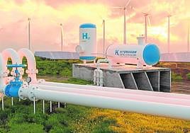 El hidrógeno verde permite generar y transportar grandes cantidades de energía a partir de fuentes totalmente renovables.