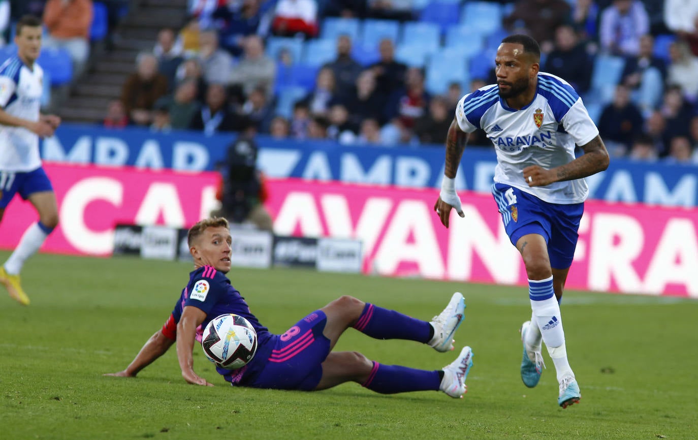 La derrota del Cartagena frente al Zaragoza, en imágenes