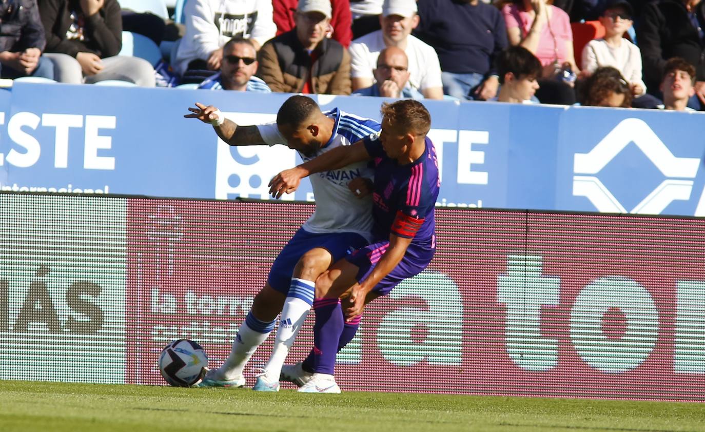 La derrota del Cartagena frente al Zaragoza, en imágenes