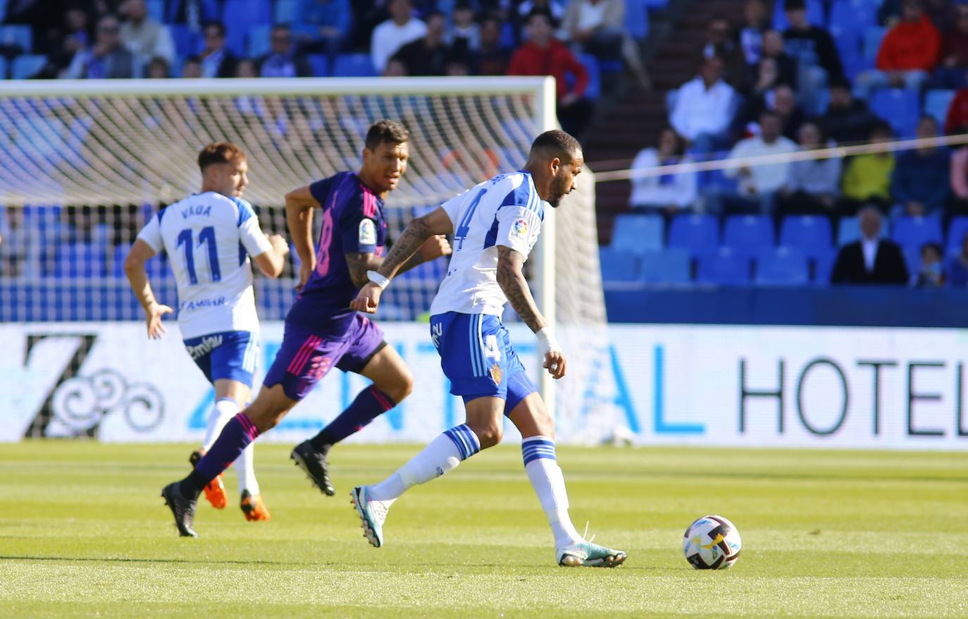 La derrota del Cartagena frente al Zaragoza, en imágenes