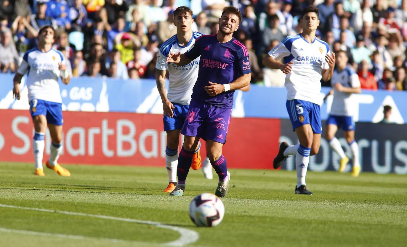 La derrota del Cartagena frente al Zaragoza, en imágenes