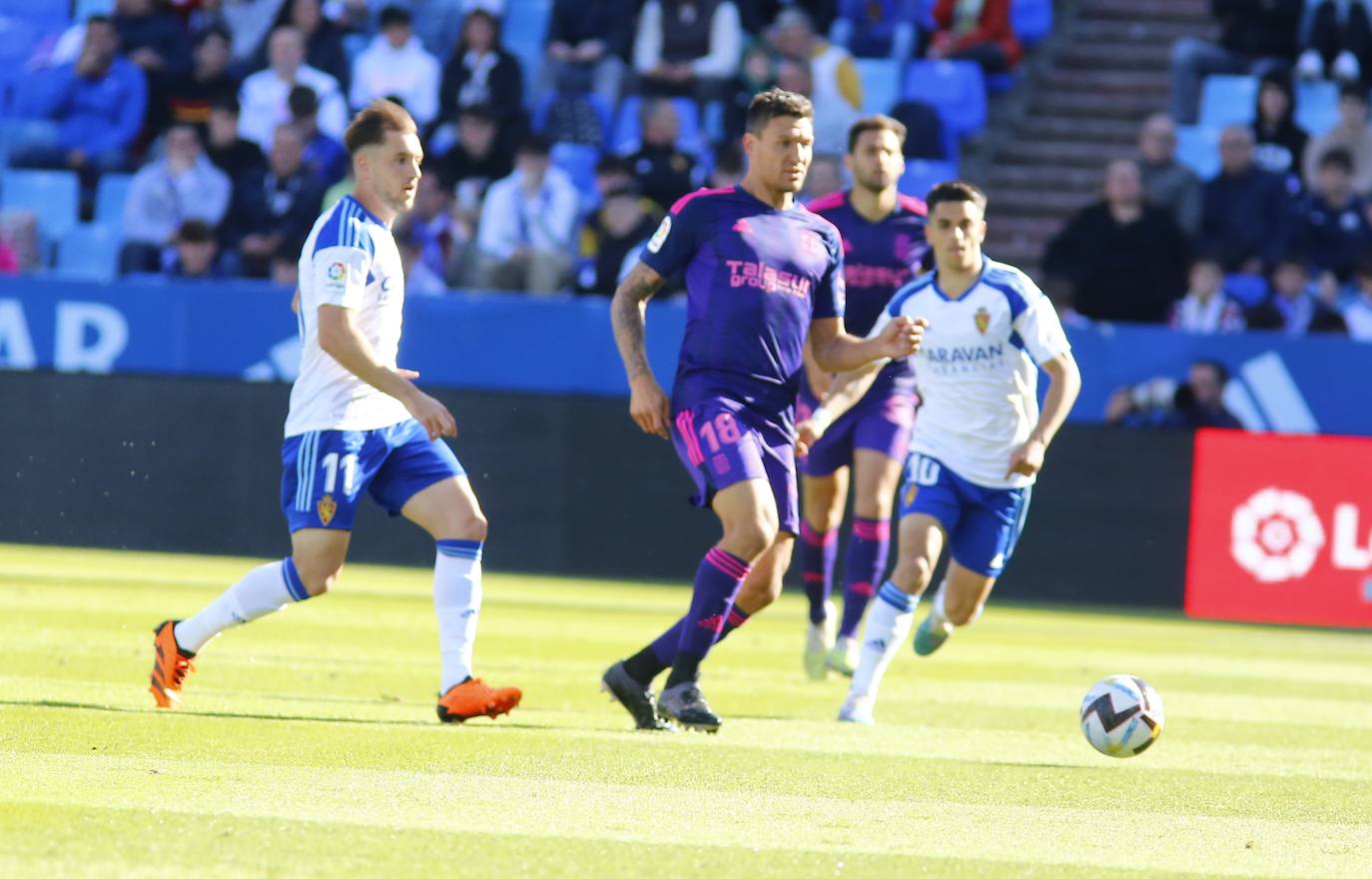 La derrota del Cartagena frente al Zaragoza, en imágenes