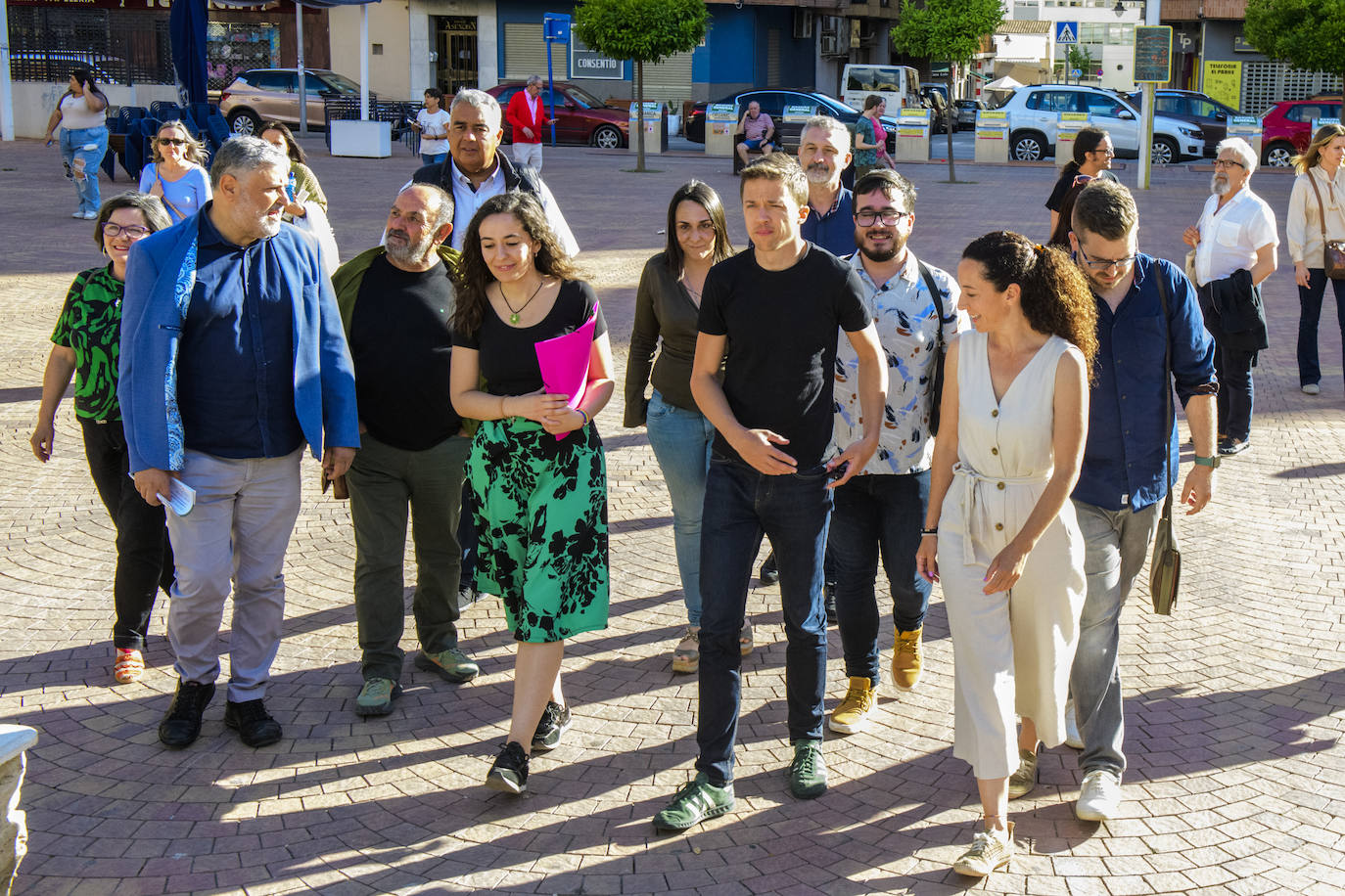 Íñigo Errejón visita Molina de Segura