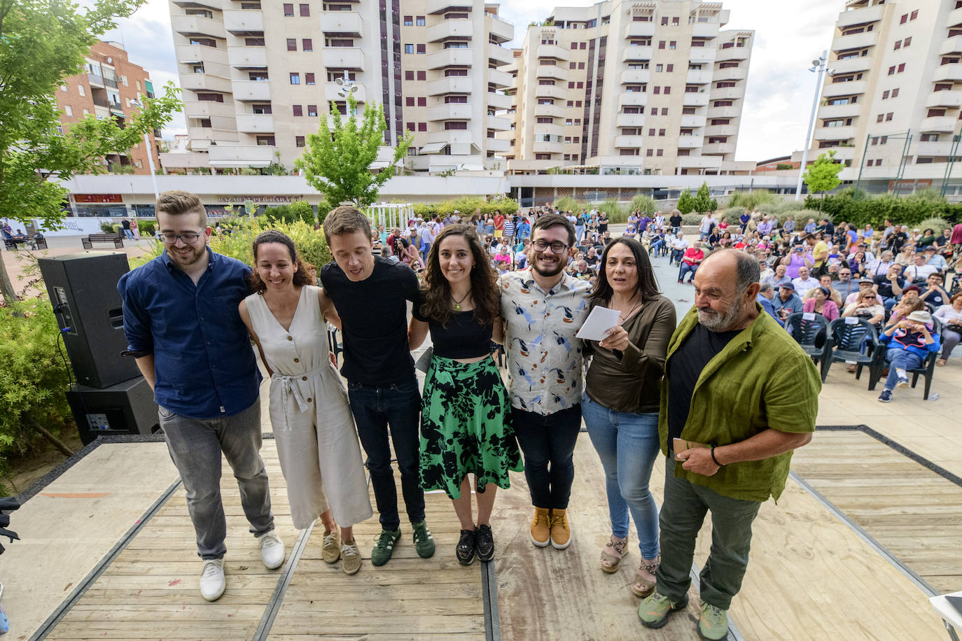 Íñigo Errejón visita Molina de Segura