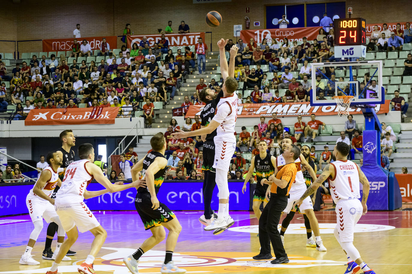 La victoria del UCAM Murcia ante el Surne Bilbao, en imágenes
