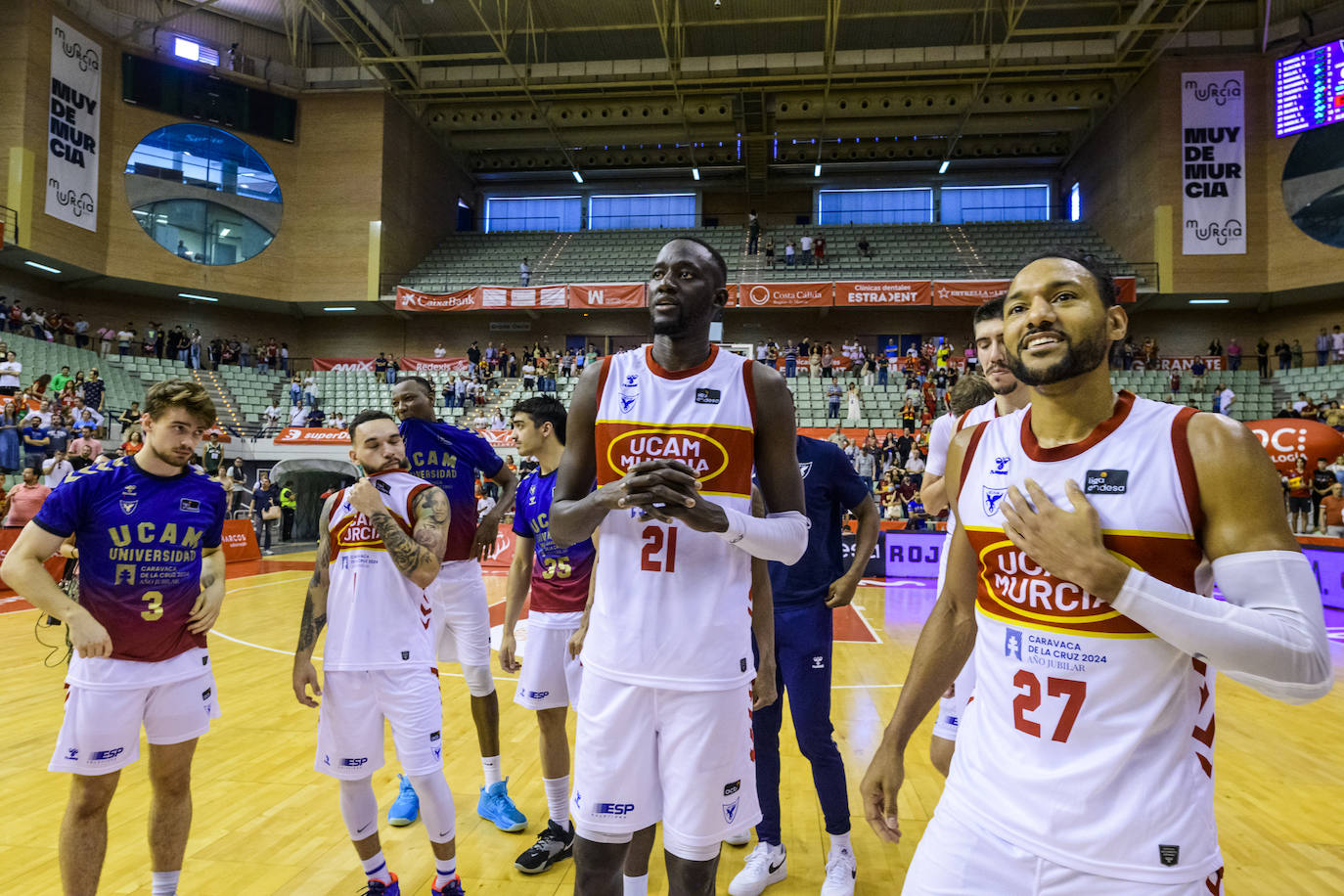 La victoria del UCAM Murcia ante el Surne Bilbao, en imágenes