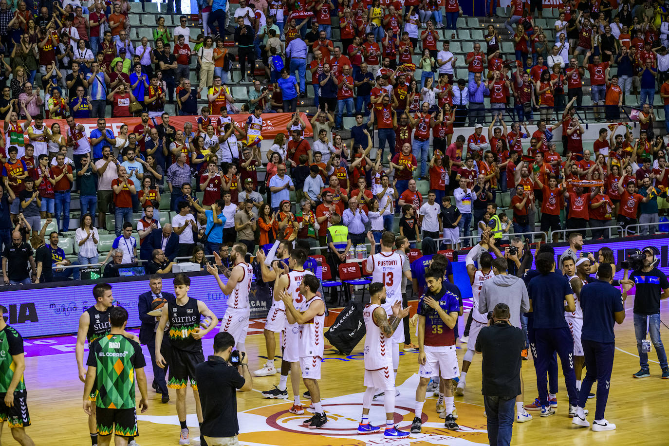 La victoria del UCAM Murcia ante el Surne Bilbao, en imágenes