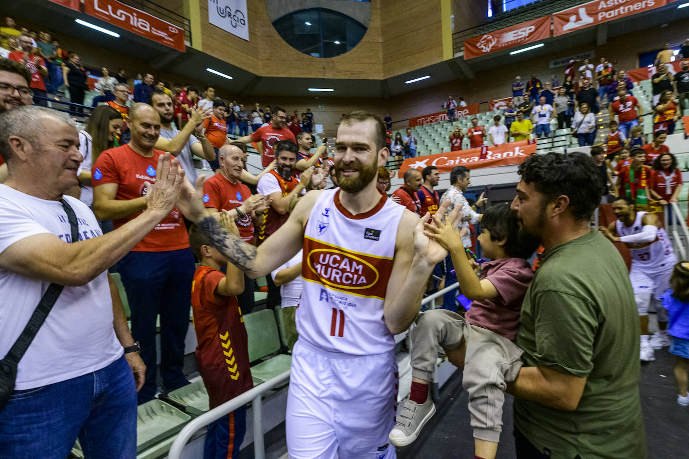 La victoria del UCAM Murcia ante el Surne Bilbao, en imágenes