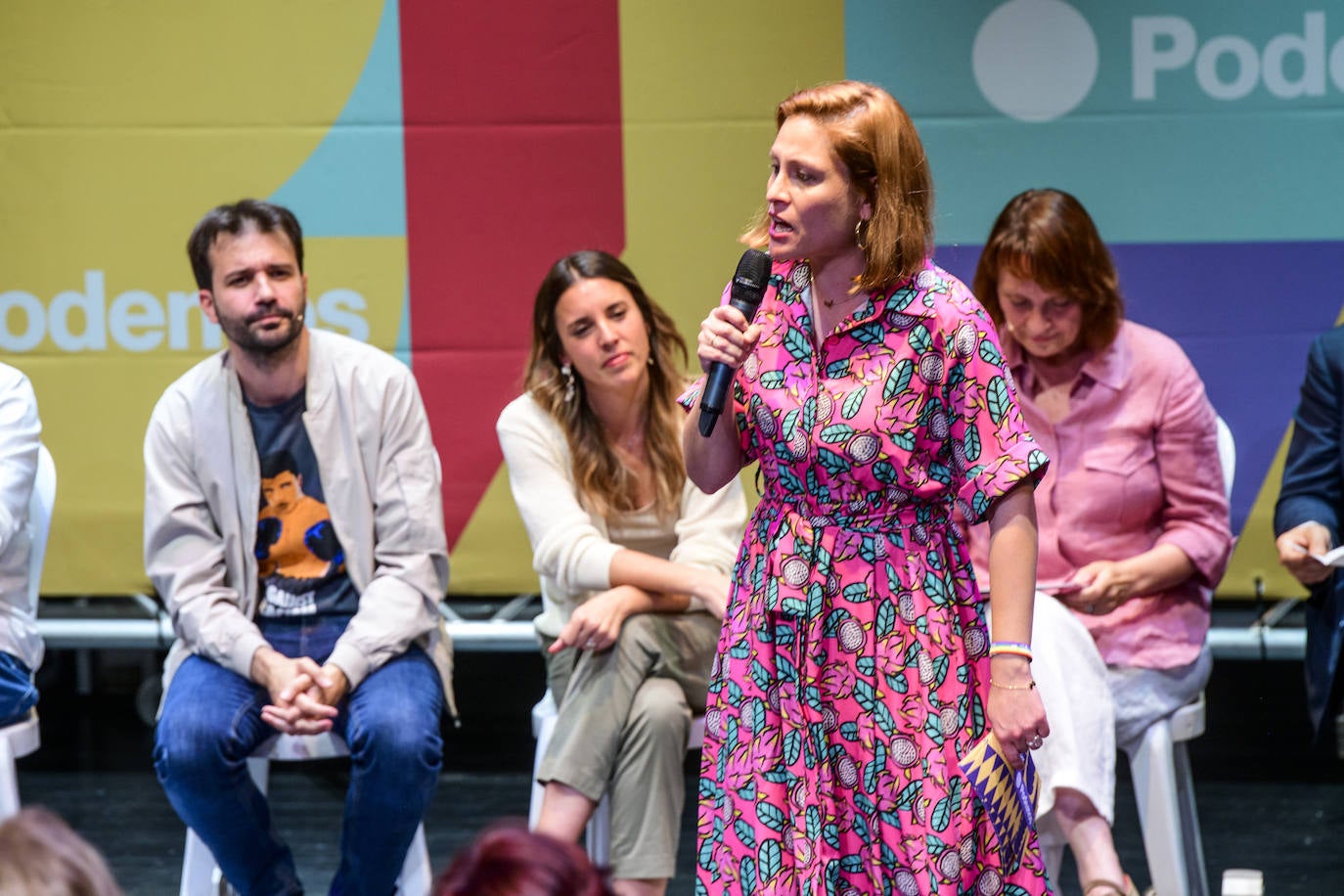 El acto de Irene Montero en Murcia, en imágenes